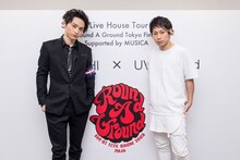 SKY-HIとTAKUYA∞。