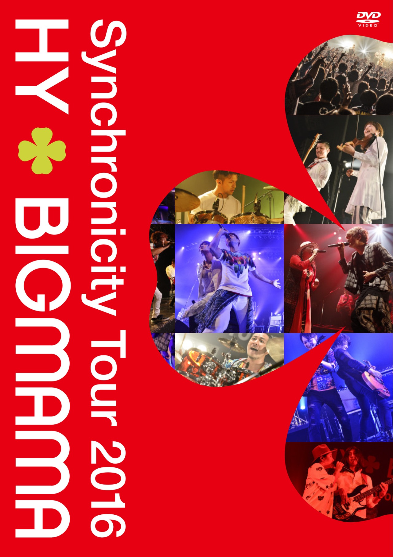 HY+BIGMAMA「Synchronicity Tour 2016」DVDジャケット