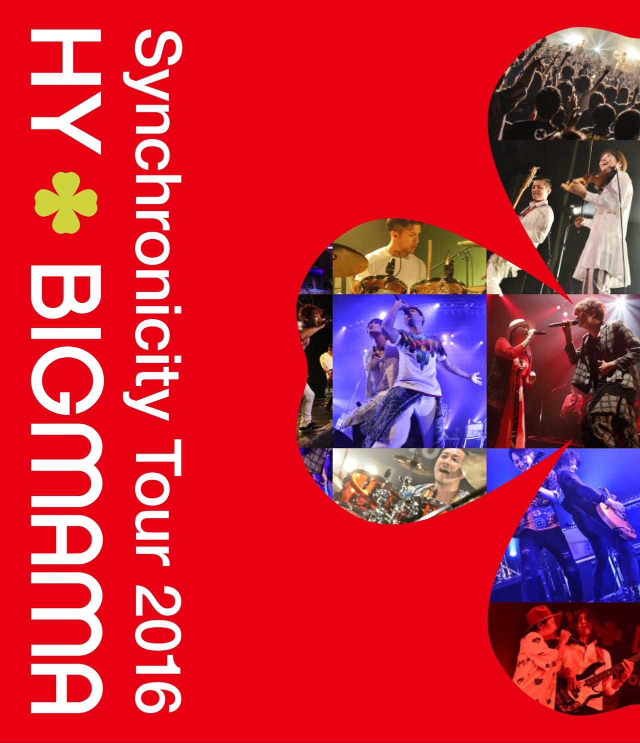 HY+BIGMAMA「Synchronicity Tour 2016」Blu-rayジャケット