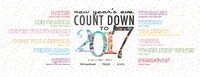「TAICOCLUB × WWW × FRUE "NYE COUNTDOWN TO 2017"」ビジュアル