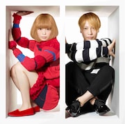 中田ヤスタカ / きゃりーぱみゅぱみゅ「Crazy Crazy(feat. Charli XCX & Kyary Pamyu Pamyu) / 原宿いやほい」ジャケット