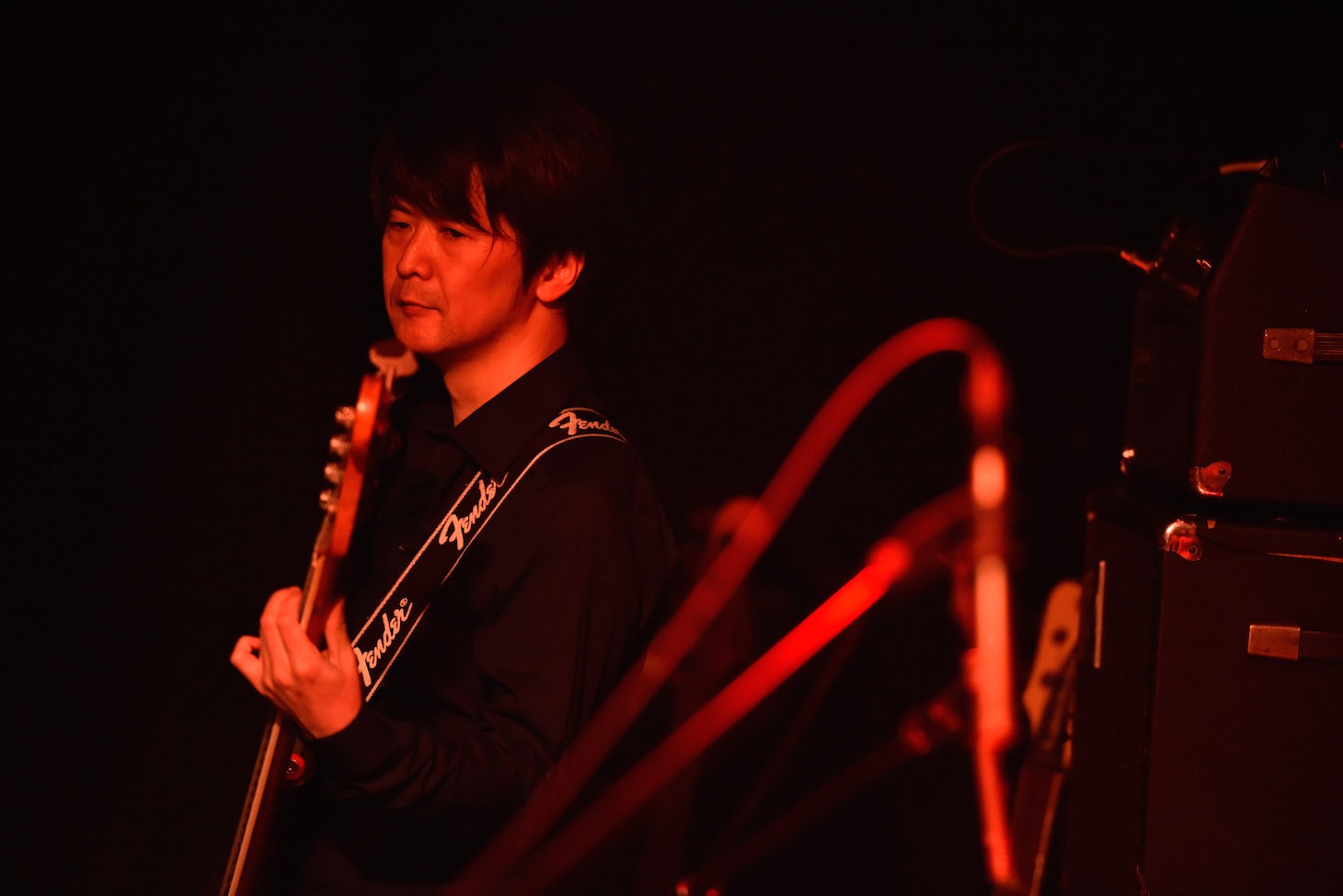syrup16g「syrup16g tour 2016『HAIKAI』」初日の金沢・金沢EIGHT HALL公演の様子。（撮影：河本悠貴）