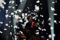 ASIAN KUNG-FU GENERATION「ASIAN KUNG-FU GENERATION Tour 2016-2017『20th Anniversary Live』」千葉・幕張イベントホール公演の様子。（Photo by TEPPEI）