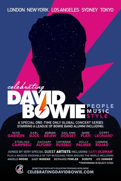 「CELEBRATING DAVID BOWIE JAPAN」ビジュアル