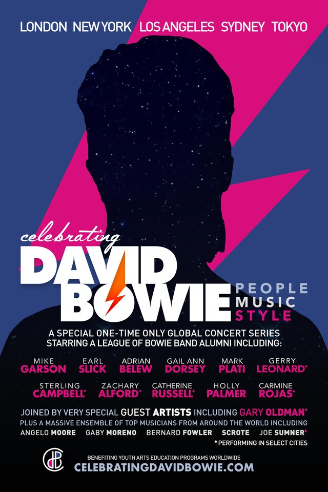 「CELEBRATING DAVID BOWIE JAPAN」ビジュアル