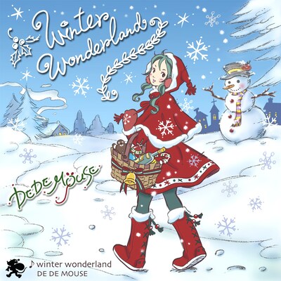 DE DE MOUSE「winter wonderland」配信ジャケット