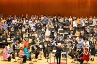 今年開催された「RA★BRA FINAL FANTASY BRASS de BRAVO 2016 with Siena Wind Orchestra」の様子。（提供：スクウェア・エニックス）