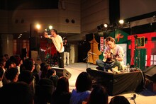 「ボロフェスタ2016」でのMOROHAのライブの様子。