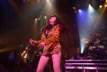 益子寺かおり（Vo）（撮影：野田雅之）