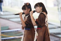 左から星野蒼良、上田理子。（撮影：濱本英介）