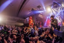 The BONEZ（Photo by HayachiN、Yukihide "JON" Takimoto、rockey、OOMO）