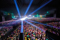 ももいろクローバーZ「ももいろクリスマス2016 ～真冬のサンサンサマータイム～」12月24日公演の様子。（Photo by HAJIME KAMIIISAKA+Z）