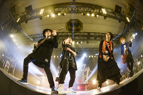 MUCC（Photo by HayachiN、Yukihide "JON" Takimoto、rockey、OOMO）