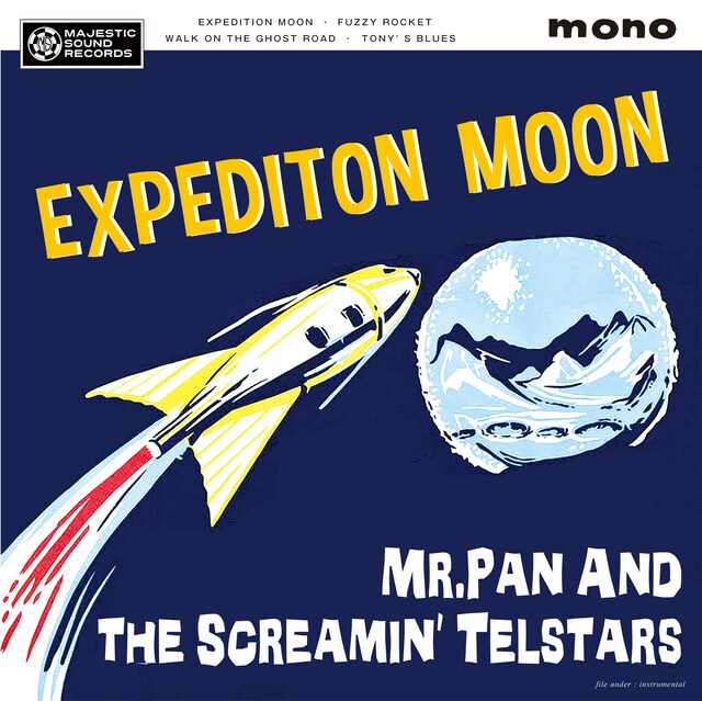 MR.PAN AND THE SCREAMIN' TELSTARS「EXPEDITION MOON」ジャケット