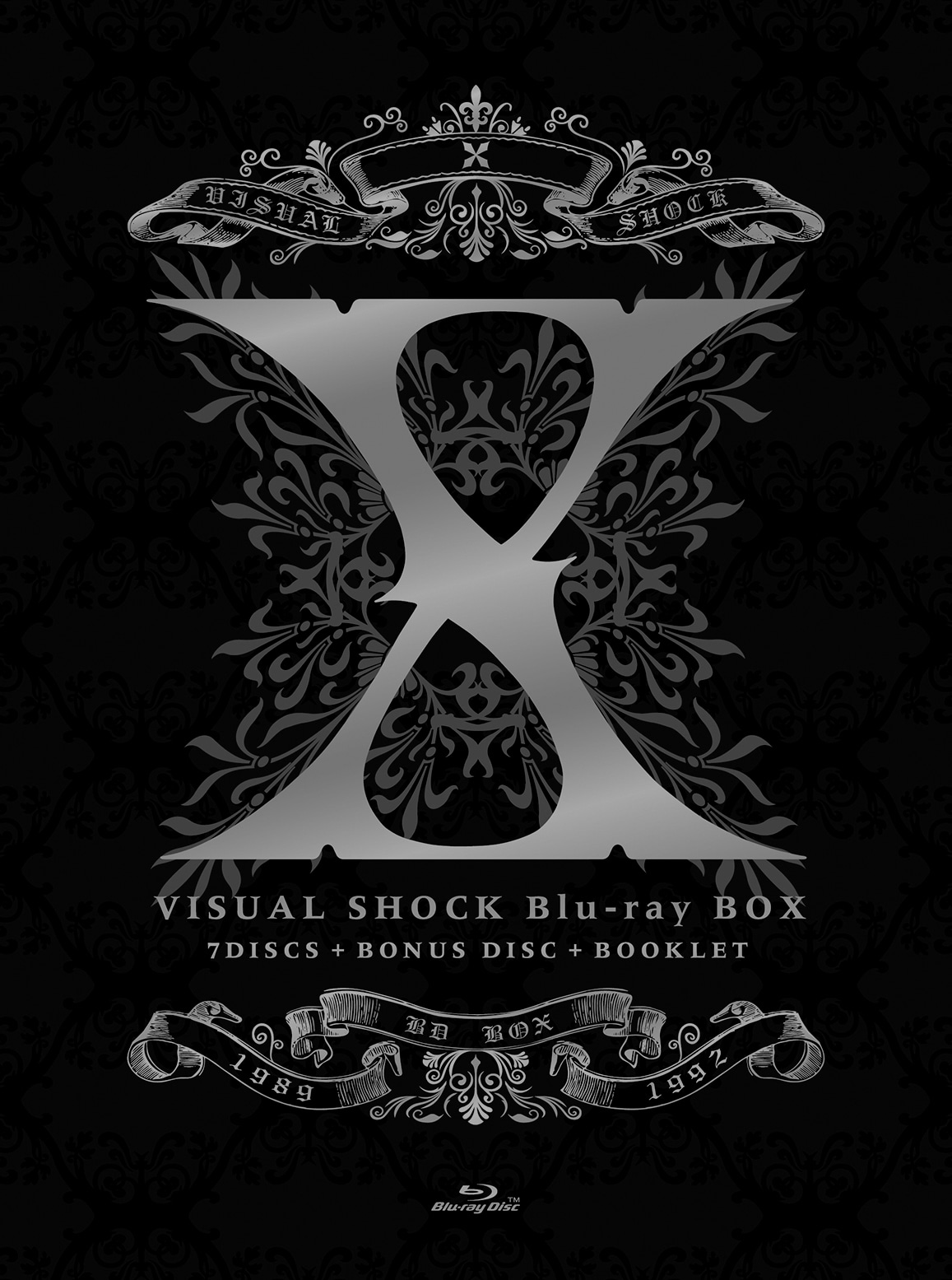 「VISUAL SHOCK Blu-ray BOX 1989-1992」ジャケット