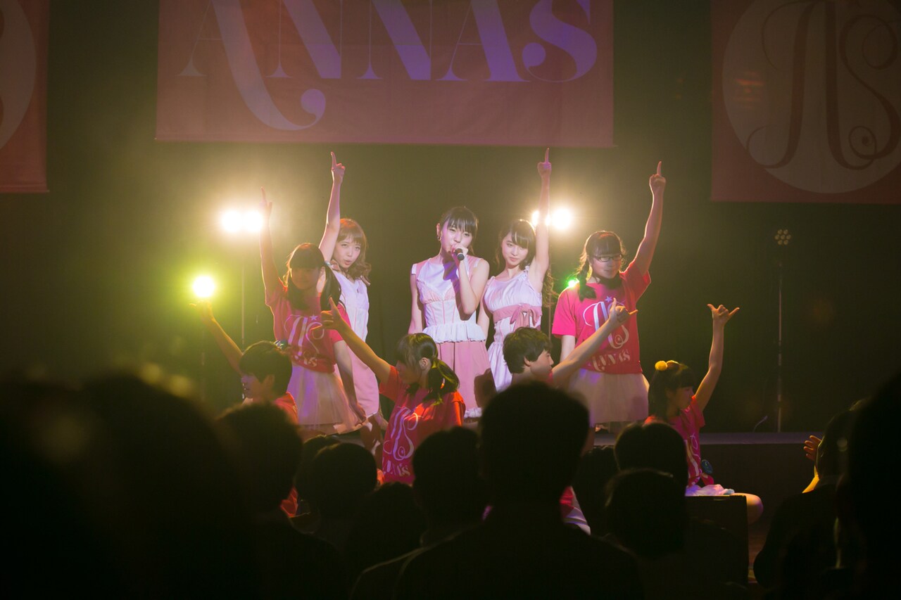 「ANNA☆S LIVE～7th Anniversary～」の様子。（写真提供：西田プロジェクト）