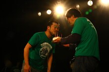 竹原ピストル「BEST BOUT＋youth」東京・LIQUIDROOM公演の様子。（写真提供：SPEEDSTAR RECORDS）