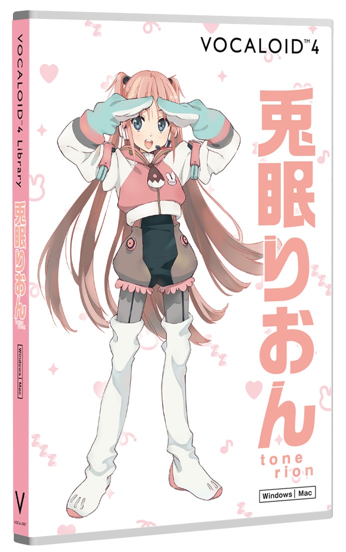 Vocaloid 4 兎眠りおん 夢眠ねむ ライブラリセット VOCALOID4tonerion_jkt.jpg?