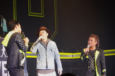 「N.A.M.A.」「fantastic 3」にフィーチャリングゲストとして参加したSEAMO。 （撮影：武藤洋）