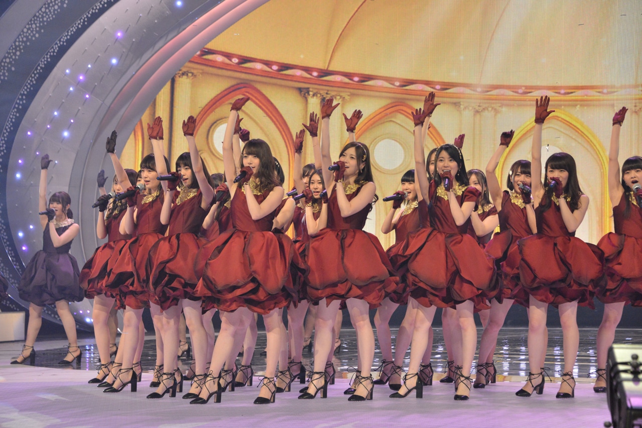 「第67回NHK紅白歌合戦」リハーサル時の乃木坂46。