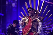 「第67回NHK紅白歌合戦」リハーサル時の中田敦彦（RADIO FISH）。