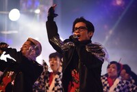 「第67回NHK紅白歌合戦」リハーサル時の藤森慎吾（RADIO FISH）。