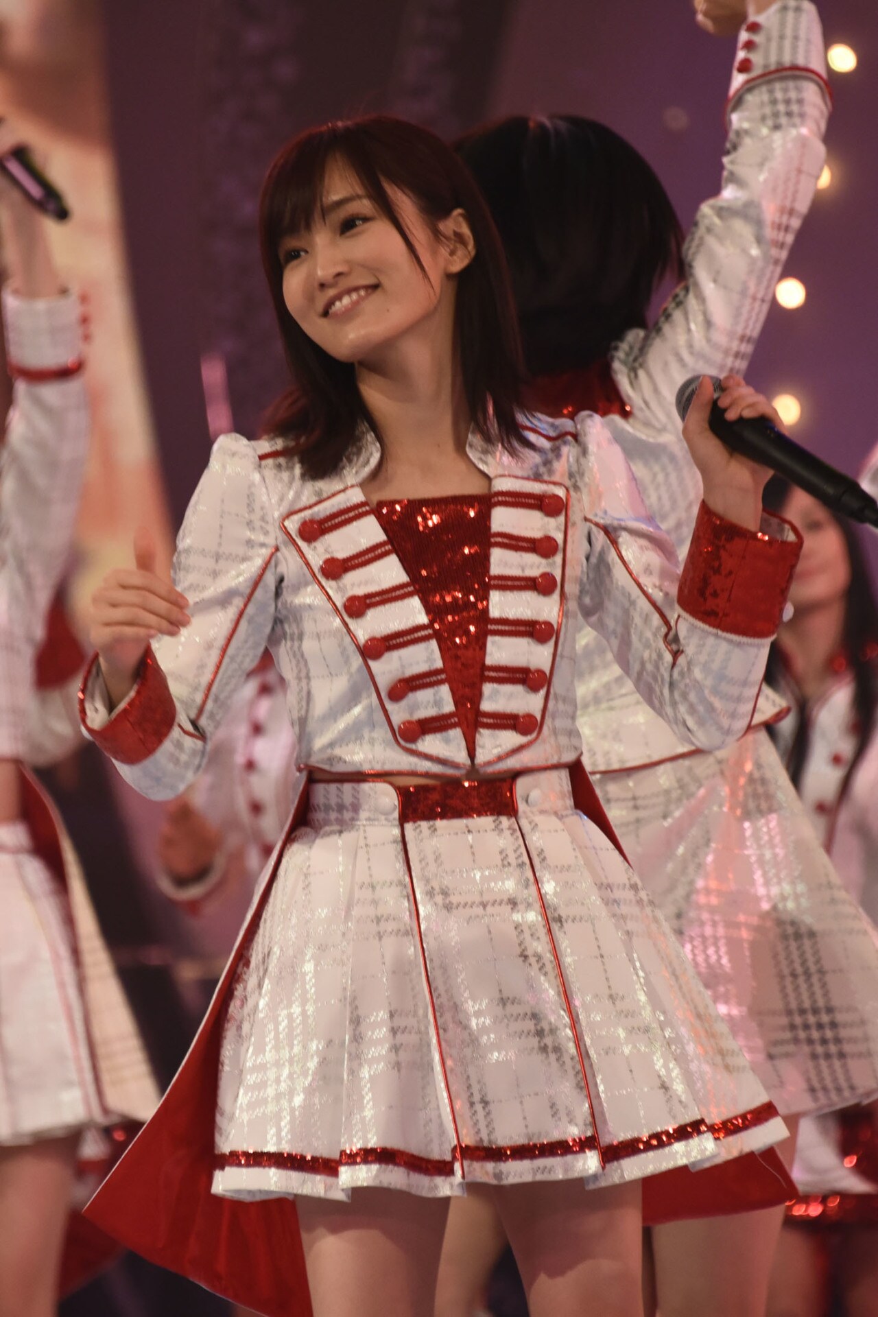 第67回NHK紅白歌合戦」AKB48リハーサル時の山本彩（NMB48