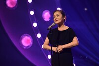 「第67回NHK紅白歌合戦」リハーサル時の大竹しのぶ。