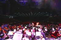 「YOSHIKI Classical Special with Orchestra-HONG KONG」リハーサルの様子。