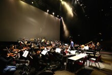 「YOSHIKI Classical Special with Orchestra-HONG KONG」リハーサルの様子。