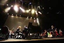 「YOSHIKI Classical Special with Orchestra-HONG KONG」リハーサルの様子。