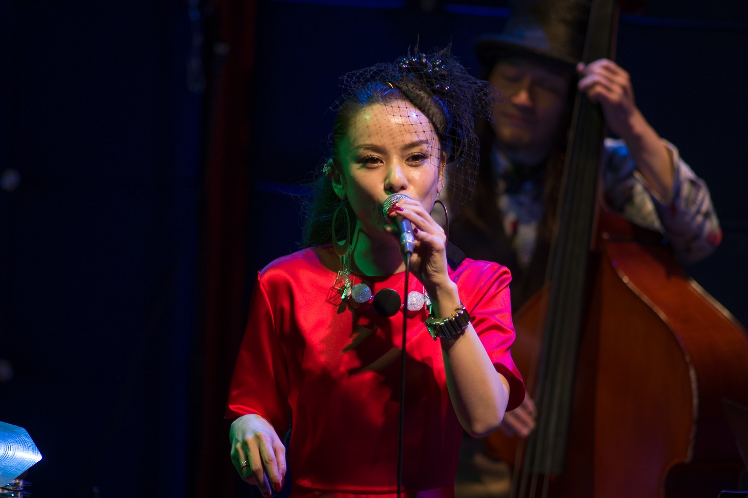 東京・JZ Bratでの「LOVE LOUNGE vol.5 ～X'mas Special～」の様子。（撮影：川畑淳平）