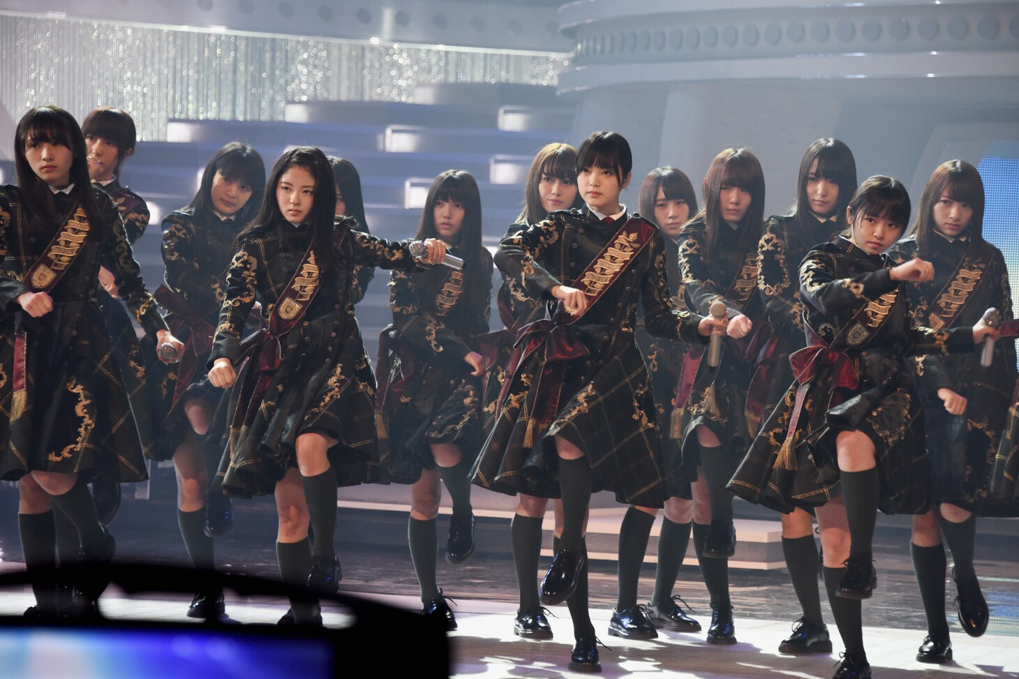 第67回NHK紅白歌合戦」リハーサル時の欅坂46。 [画像ギャラリー 5/68