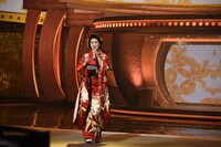 「第67回NHK紅白歌合戦」リハーサル時の市川由紀乃。
