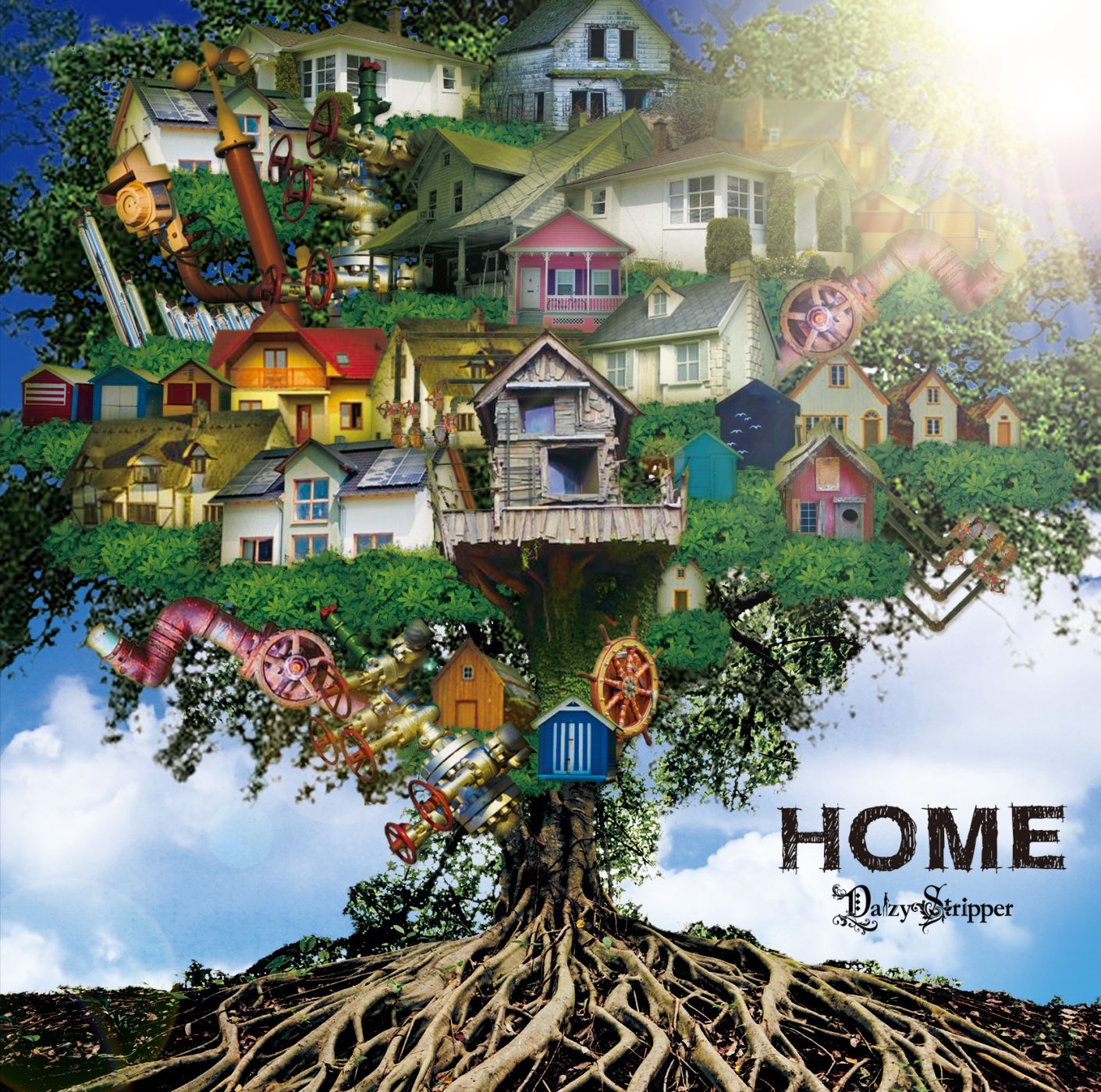 DaizyStripper「HOME」B-TYPEジャケット
