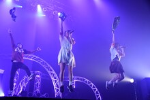 「lyrical school tour 2016 "guidebook"」最終公演の様子。