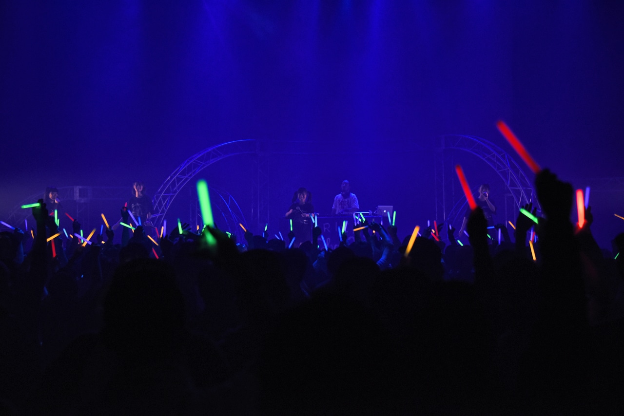 「lyrical school tour 2016 "guidebook"」最終公演の様子。