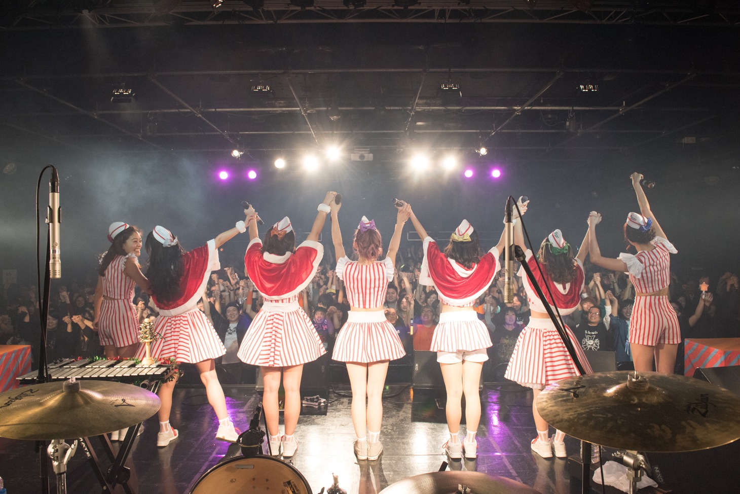 「BAND PASSPO☆ 2ndワンマンLIVE」の様子。