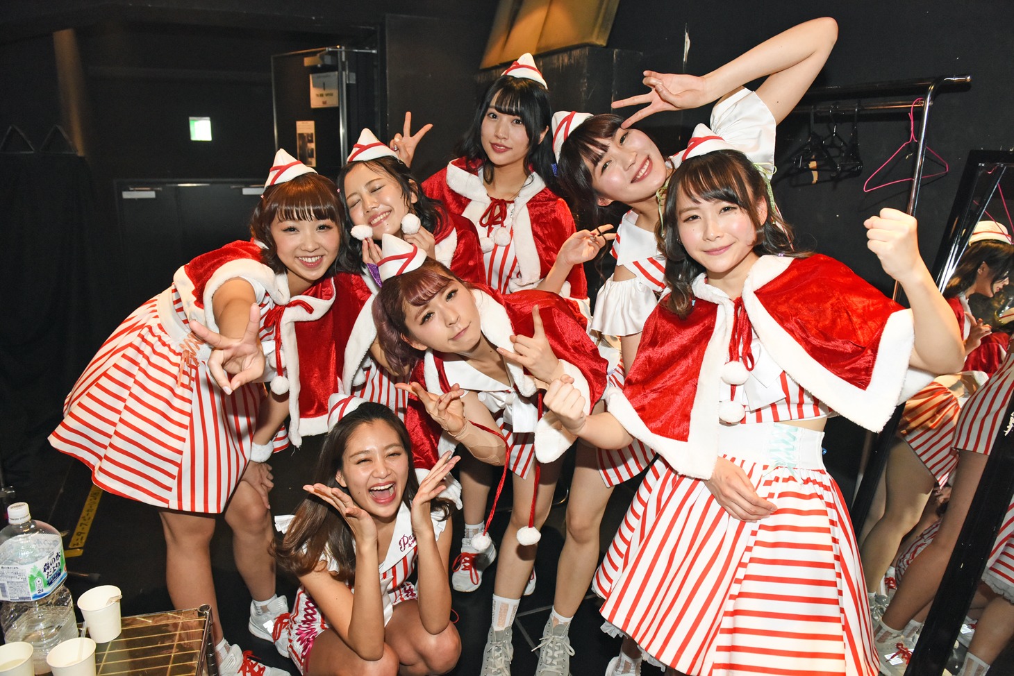 終演後のPASSPO☆。
