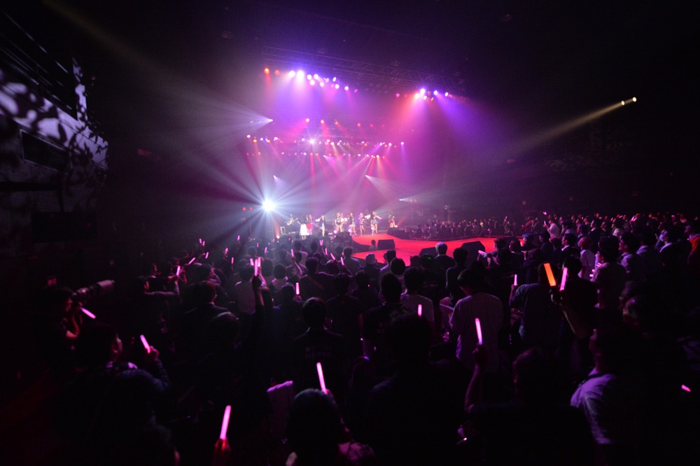 「predia 6th Anniversary tour」ツアーファイナル東京公演の様子。（写真提供：プラチナム・パスポート）