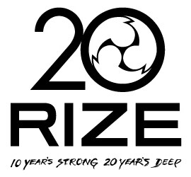 RIZE 20周年ロゴ