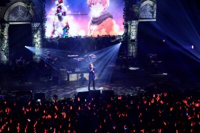 人気画像1位は「2人で1つのAfter the Rain、仲間や観客に支えられ年越し公演完遂」より、となりの坂田。。（撮影：小松陽祐［ODD JOB］、小川舞）