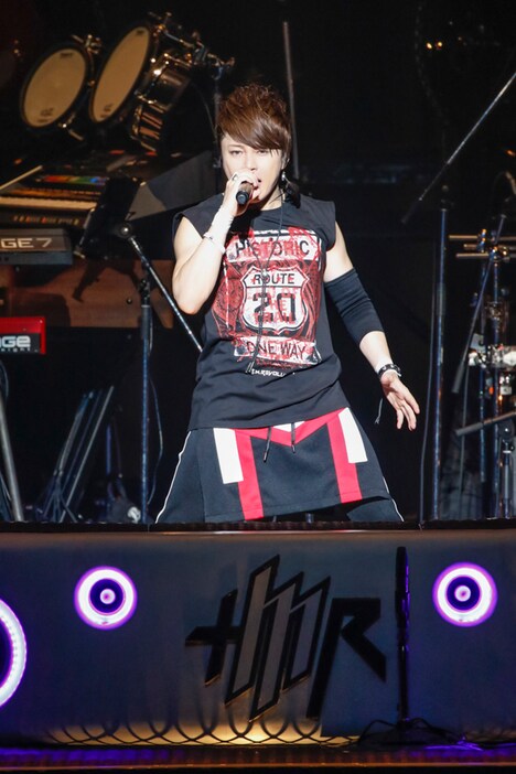 T.M.Revolution「T.M.R. LIVE REVOLUTION'16-'17 -Route 20-」東京・日本武道館公演の様子。(写真提供:EPICレコードジャパン)