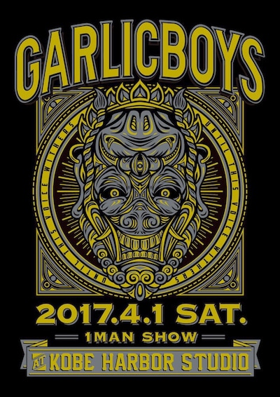 「GARLICBOYS ワンマンライブ ～俺たちのレッツビギン～」フライヤー