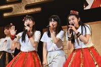 左から星名美怜、松野莉奈、Nao☆、柏木ひなた。