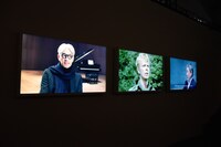 「DAVID BOWIE is」の様子。