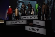 「DAVID BOWIE is」の様子。