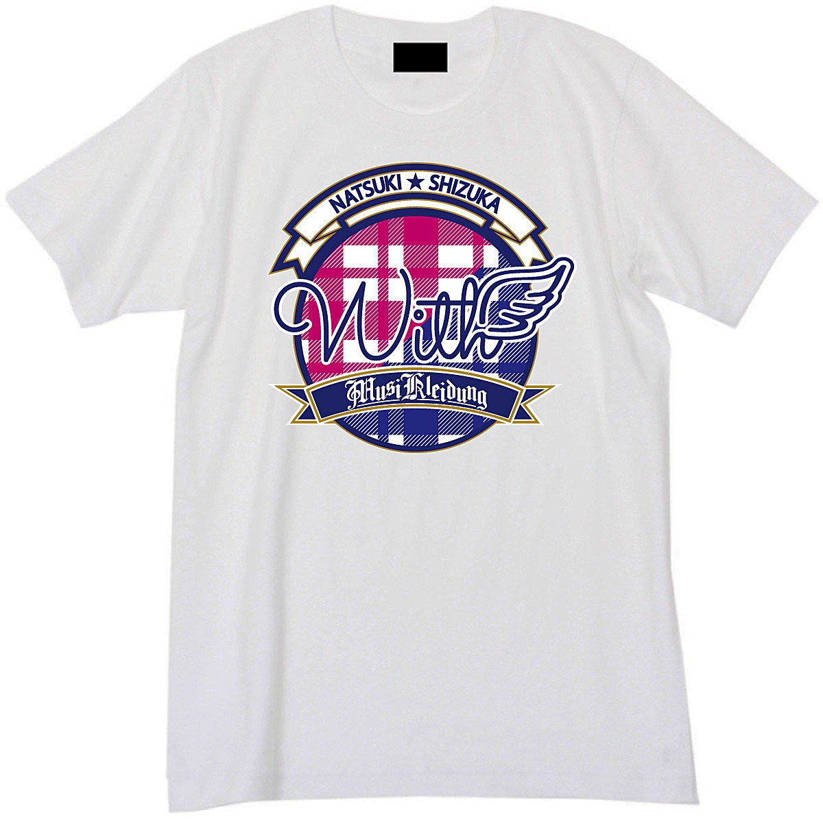 「Musikleidung アイドル事変×HTML03 Tシャツ」with デザイン