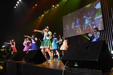 たこやきレインボーとときめき▽宣伝部のコラボユニット“たこやき宣伝部”。