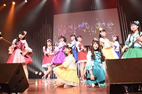 たこやきレインボーとときめき▽宣伝部のコラボユニット“たこやき宣伝部”。